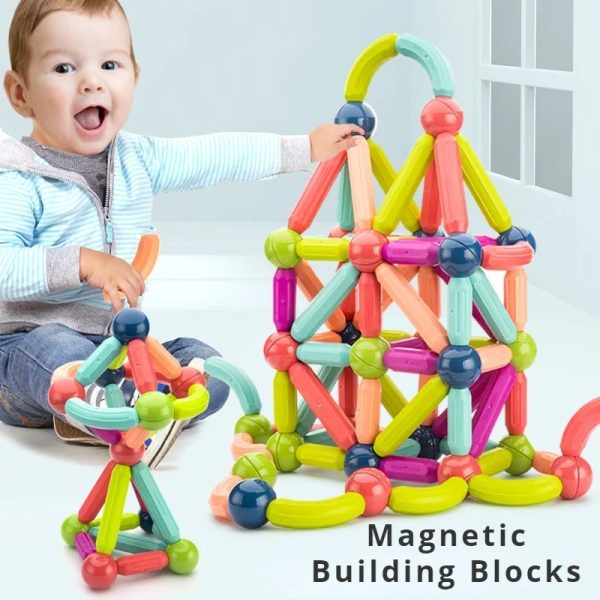 25 Pcs Magnetic Blocks Toy For Kids