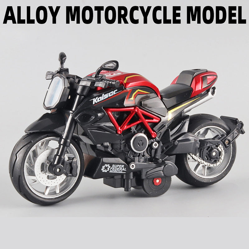 Alloy Series Classic Racing Pull Back Sports Bike