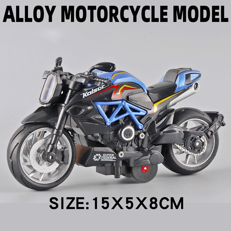 Alloy Series Classic Racing Pull Back Sports Bike