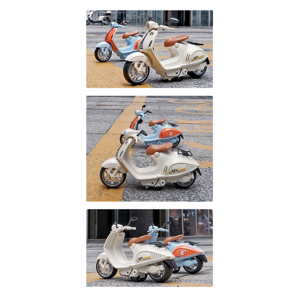 Alloy Mini Retro Diecast Model Classic Street Motorcycle