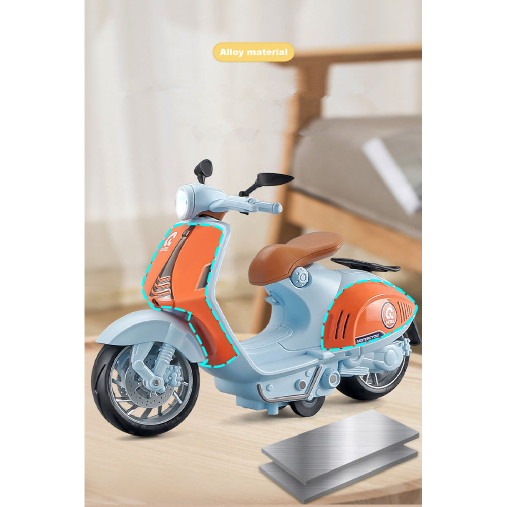 Alloy Mini Retro Diecast Model Classic Street Motorcycle