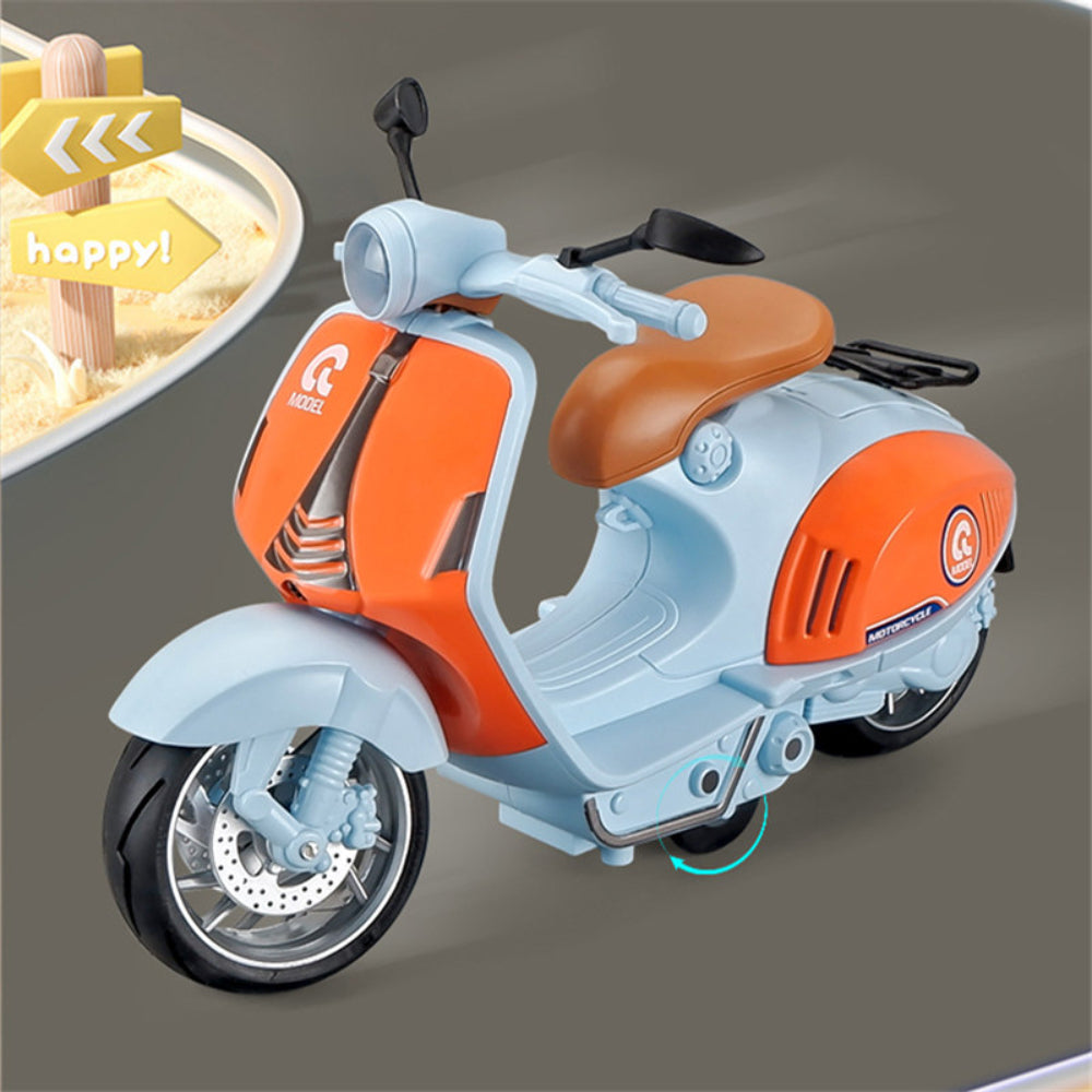 Alloy Mini Retro Diecast Model Classic Street Motorcycle