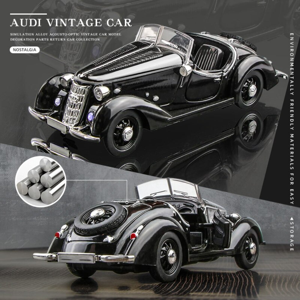 Interactive Design Audi Wanderer W25k Die-Cast Model Alloy Car With Light