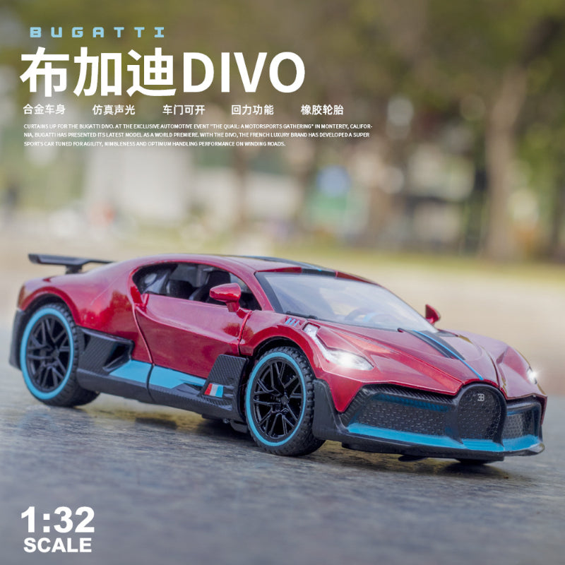 Bugatti Divo Paint New Color Alloy Die-casting