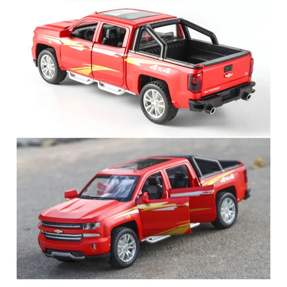 Chevrolet Silverado Pickup Model Alloy Die-Cast