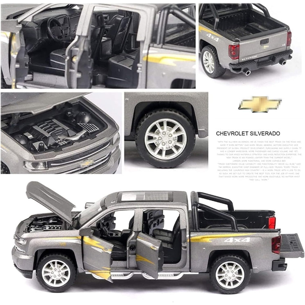 Chevrolet Silverado Pickup Model Alloy Die-Cast