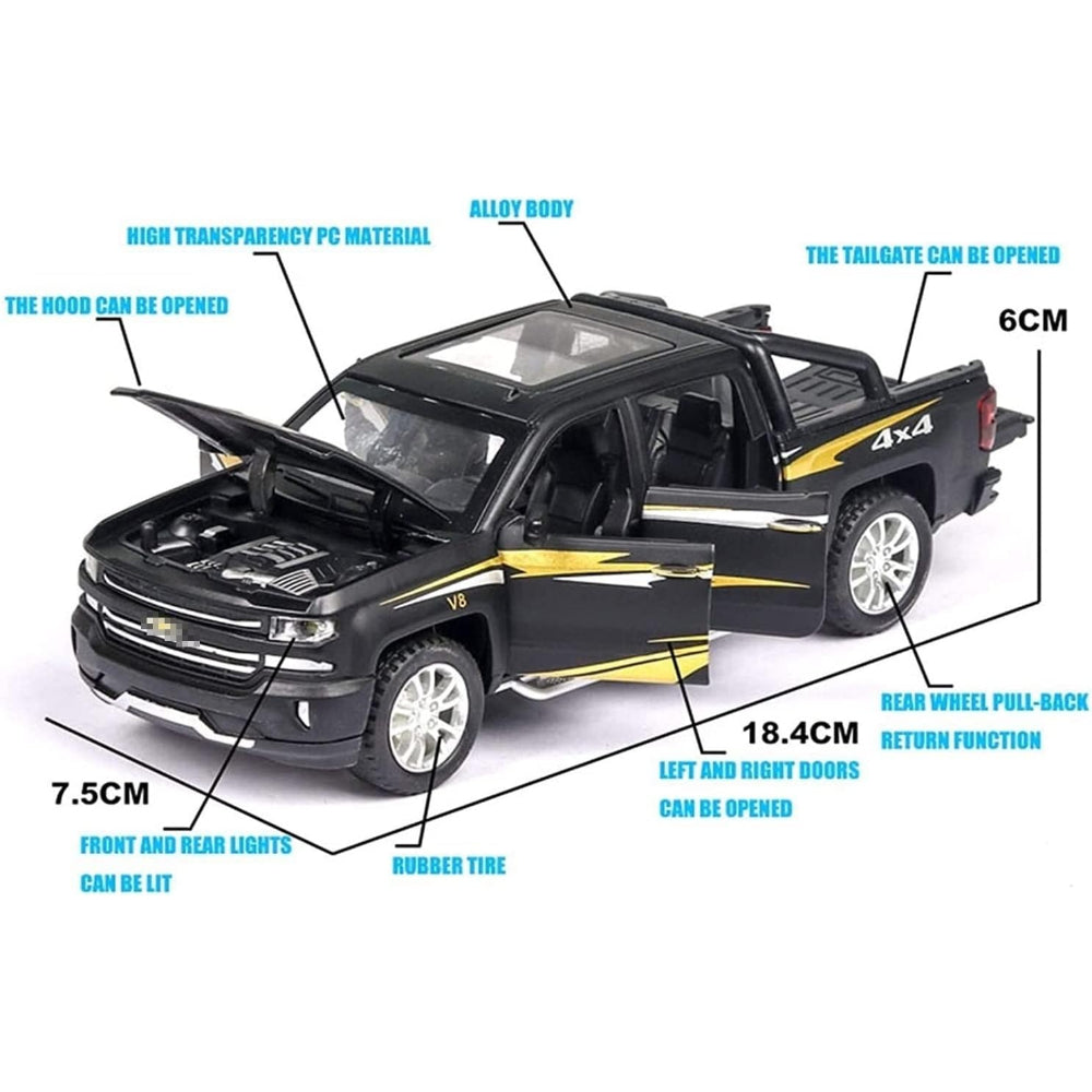 Chevrolet Silverado Pickup Model Alloy Die-Cast