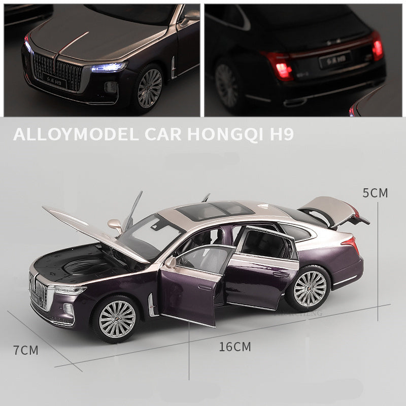 Hong Qi H9 Car Models Metal Alloy Die cast