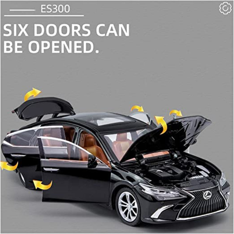 Lexus ES300 Diecasts Alloy Model Six Doors Open Metal