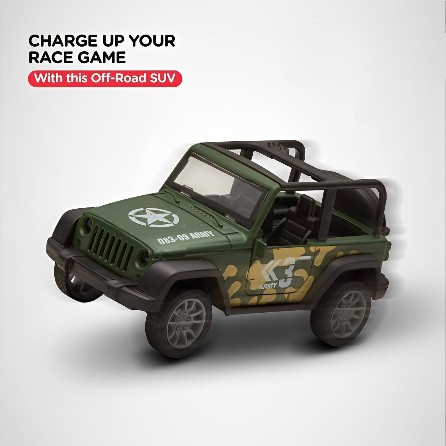 Durable And Adventure-Ready Die-Cast SUV Off-Roader