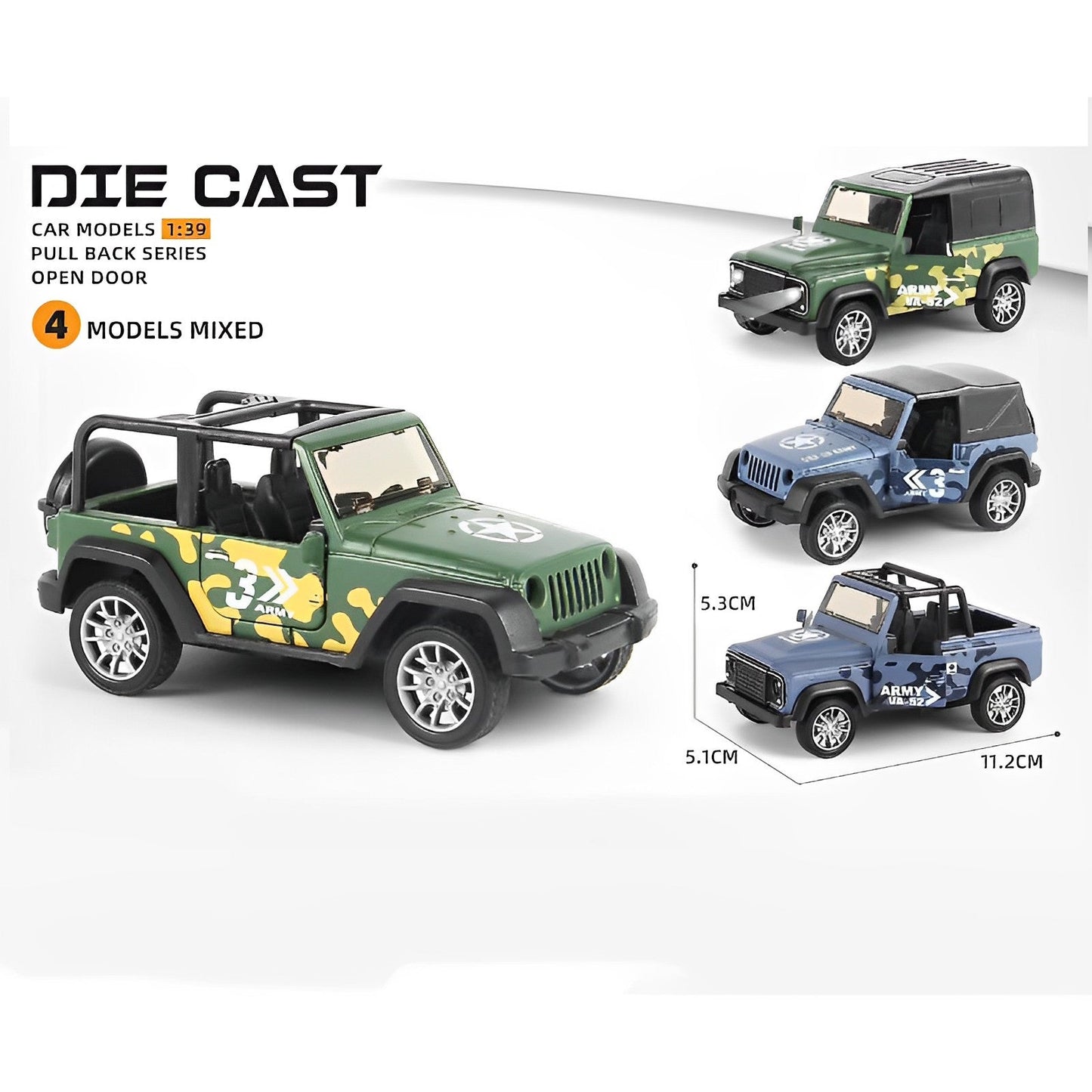 Durable And Adventure-Ready Die-Cast SUV Off-Roader