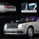 Diecast 1:24 Scale Bentley Mulsanne Alloy Model Car Collection Vehicle Simulation Sound & Light Metal Toy Car Toy For Kids Gift