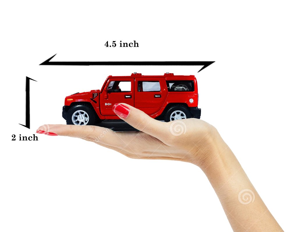 H2 Diecast Model Toy Car Kids Play Toy