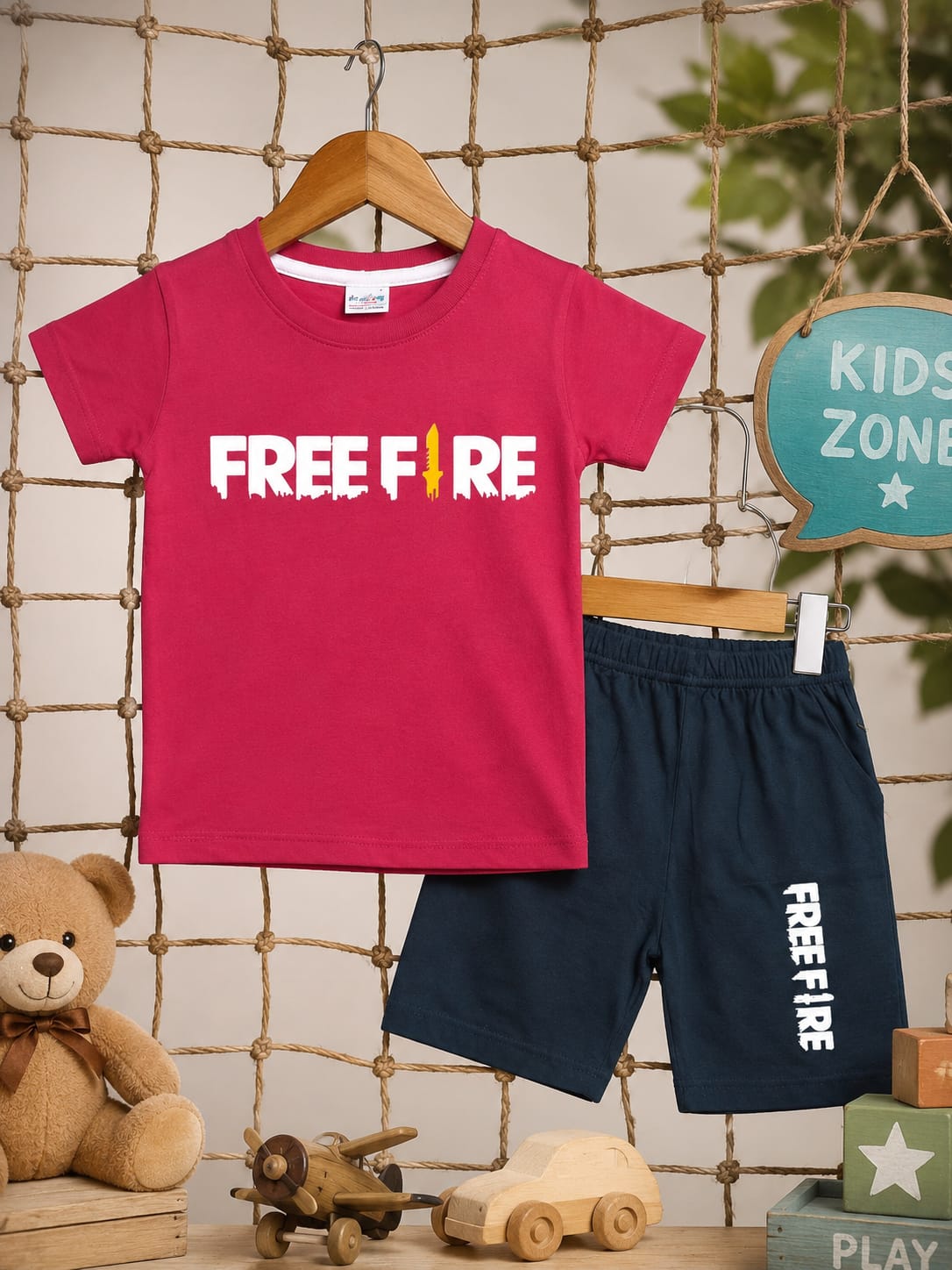 Free Fire with Shorts