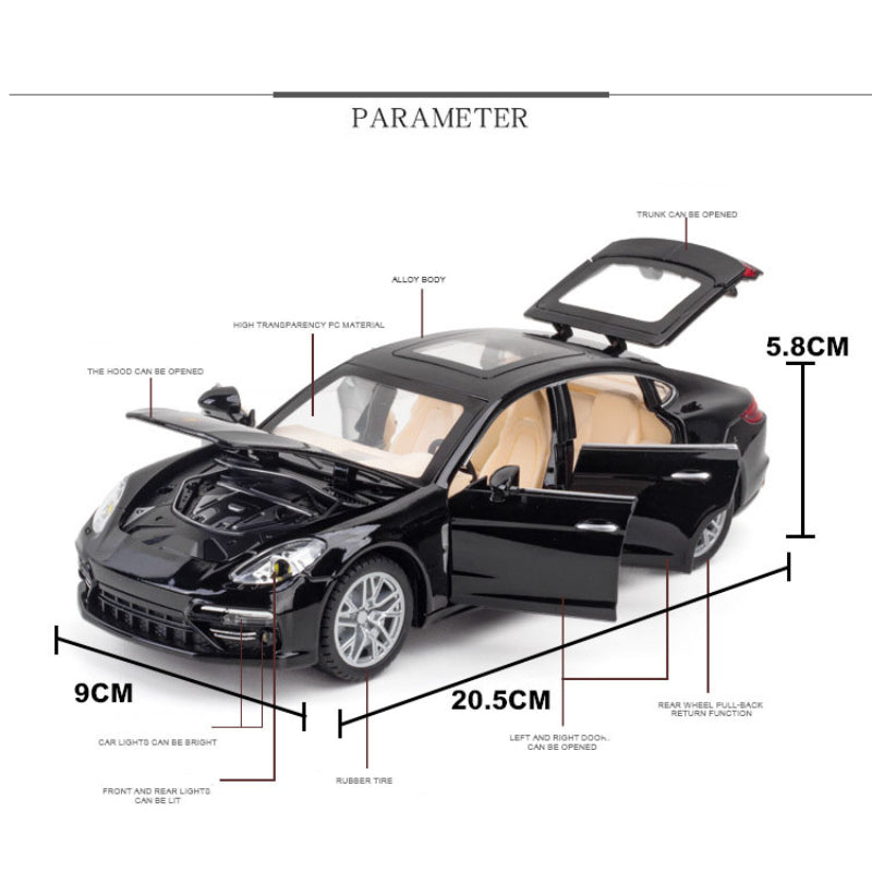 Panamera Alloy Model Diecasts