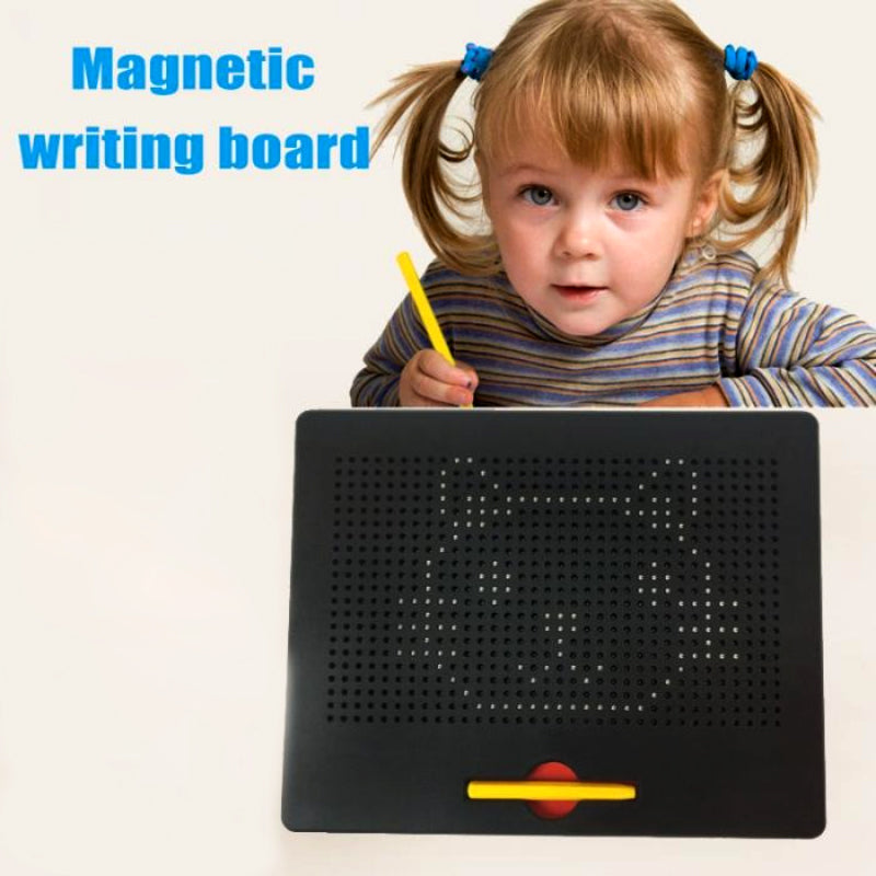 Educational Magnetic Beads Popping Drawing Board For Kids