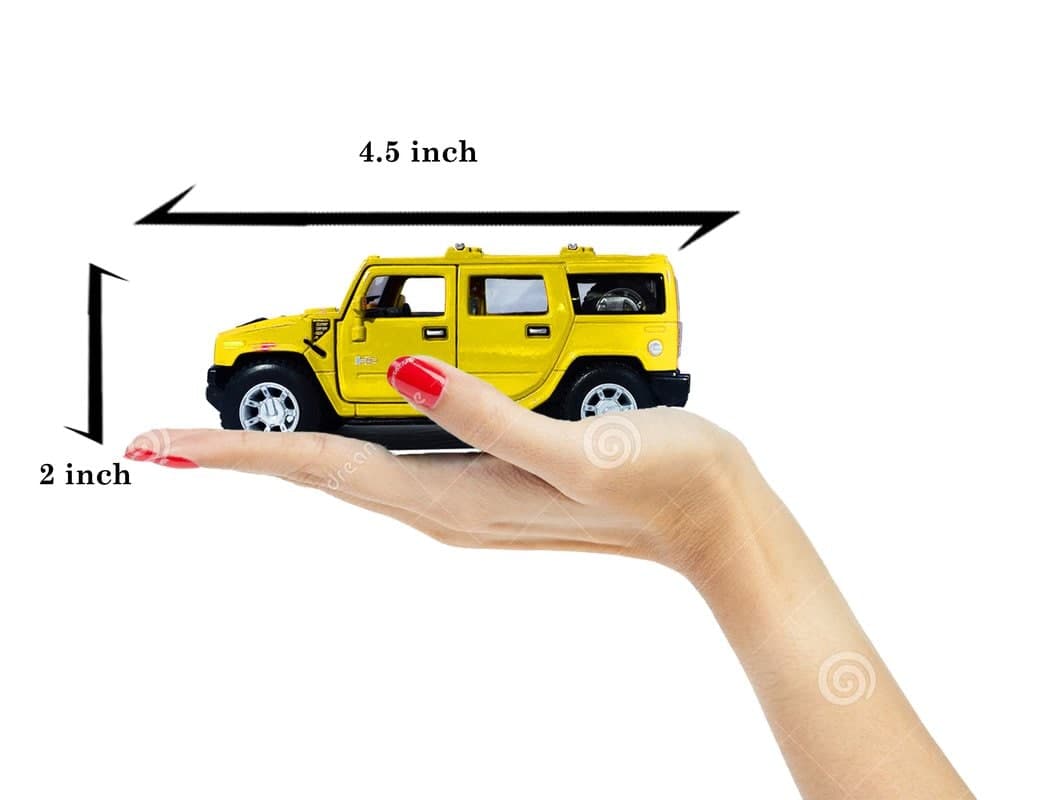 H2 Diecast Model Toy Car Kids Play Toy