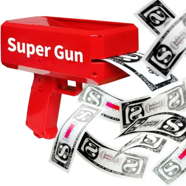 Rain Money Gun_ Paper Playing Spray Money Toy Gun