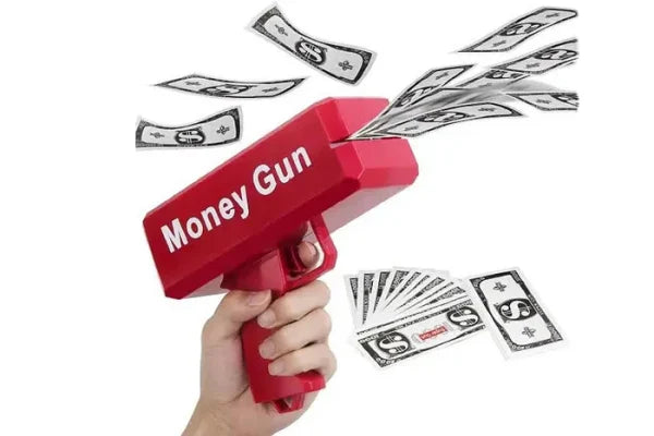 Rain Money Gun_ Paper Playing Spray Money Toy Gun